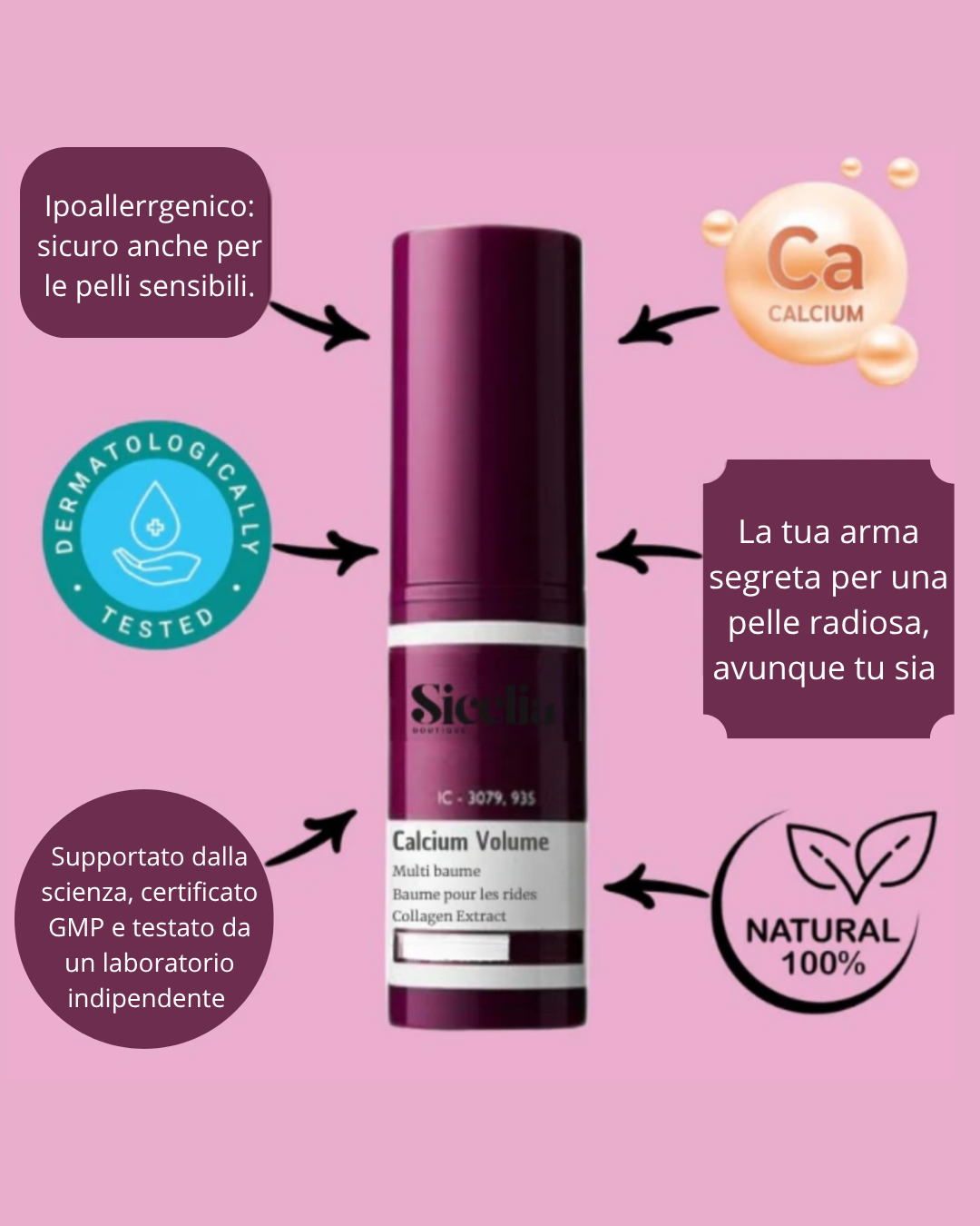 Balsamo di Collagene per il viso da Beauty Secrets™